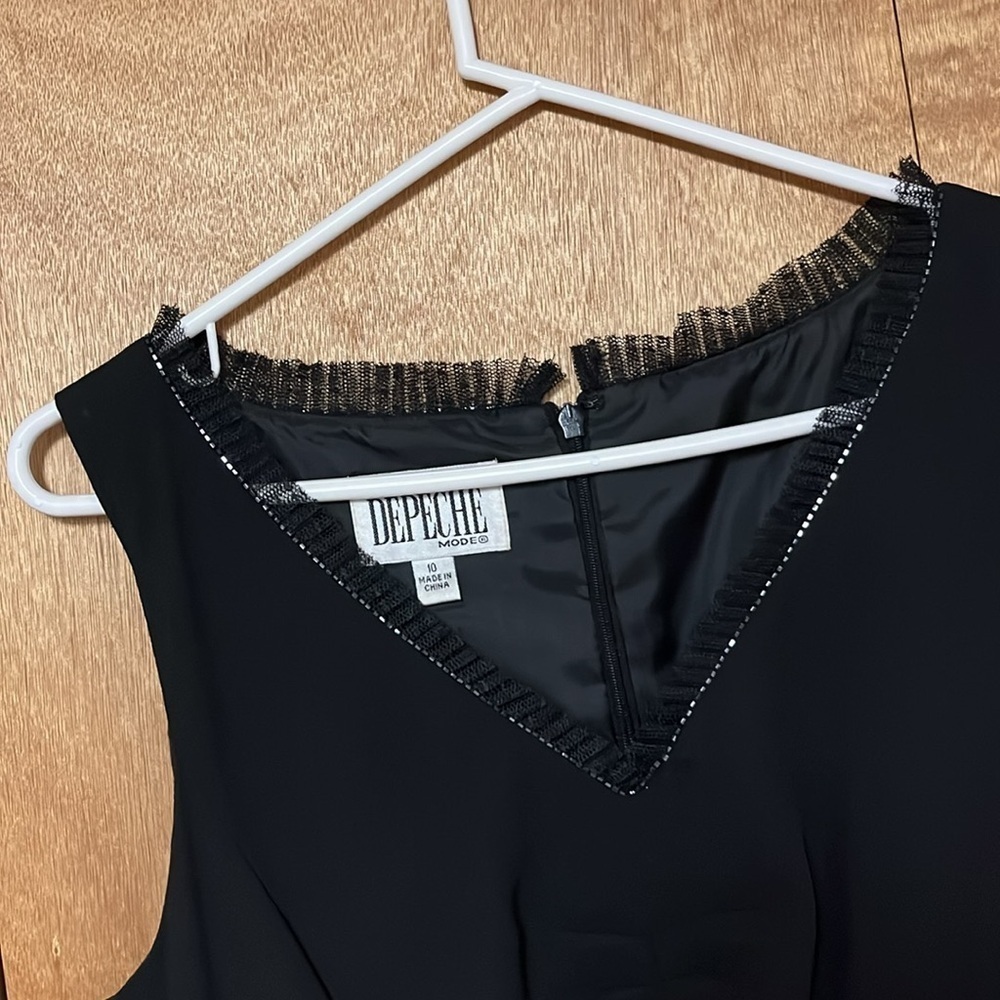 Yves Cossette Depeche Mode Black Dress - Picture 2 of 7